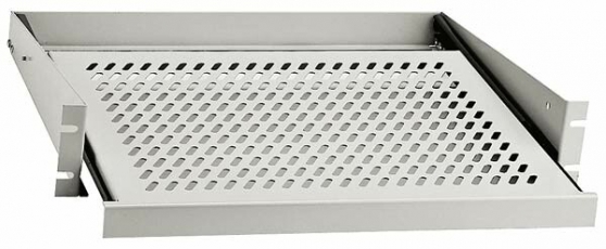 Полка выдвижная WZ-5841-04-01-011 483 x 550 мм (до 25 кг), цвет серый (RAL 7035) (аналог WZ-SB27-00-01-011) | 54135 | Zpas