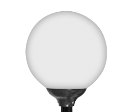 Светильник садово-парковый ДТУ TL 145-100E/26F Shar D= 400мм, ЛОН 100Вт/ КЛЛ 26Вт/ LED 26Вт, Е27, установка на опору D= 60 мм. | 166110012 | ЗСП